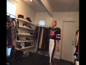 Miley Cyrus in Miley Cyrus Sexy And Nude Photos And Videos Showing Off Her Bare Tits In The Dressing Room During Superbowl Rehearsal