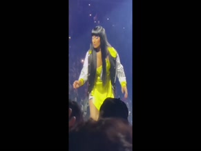 Nicki Minaj in Nicki Minaj Nipslip Pink Friday 2 World Tour