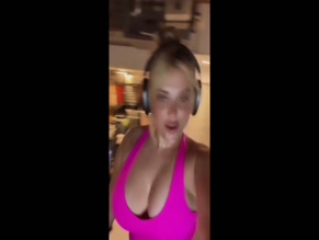 Bebe Rexha in Bebe Rexha Sexy Bouncing Boobs
