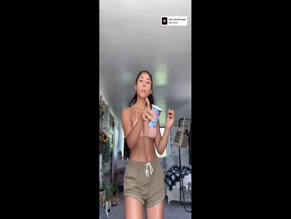 Isabella Ferreira in Isabella Ferreira Sexy In Instagram / Tiktok