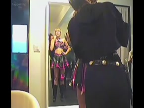 Miley Cyrus in Miley Cyrus Sexy And Nude Photos And Videos Showing Off Her Bare Tits In The Dressing Room During Superbowl Rehearsal
