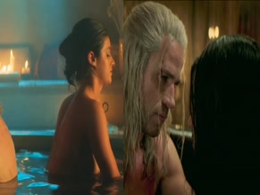 Anya Chalotra in The Witcher