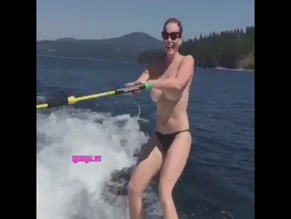 Chelsea Handler in Chelsea Handler's Topless Waterskiing