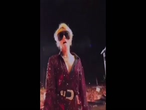 Miley Cyrus in Miley Cyrus Flashing Her Nude Boobs And Butt During A Concert