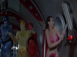 Geena Davis in Earth Girls Are Easy