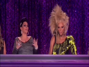 Michelle Visage in Rupauls Drag Race