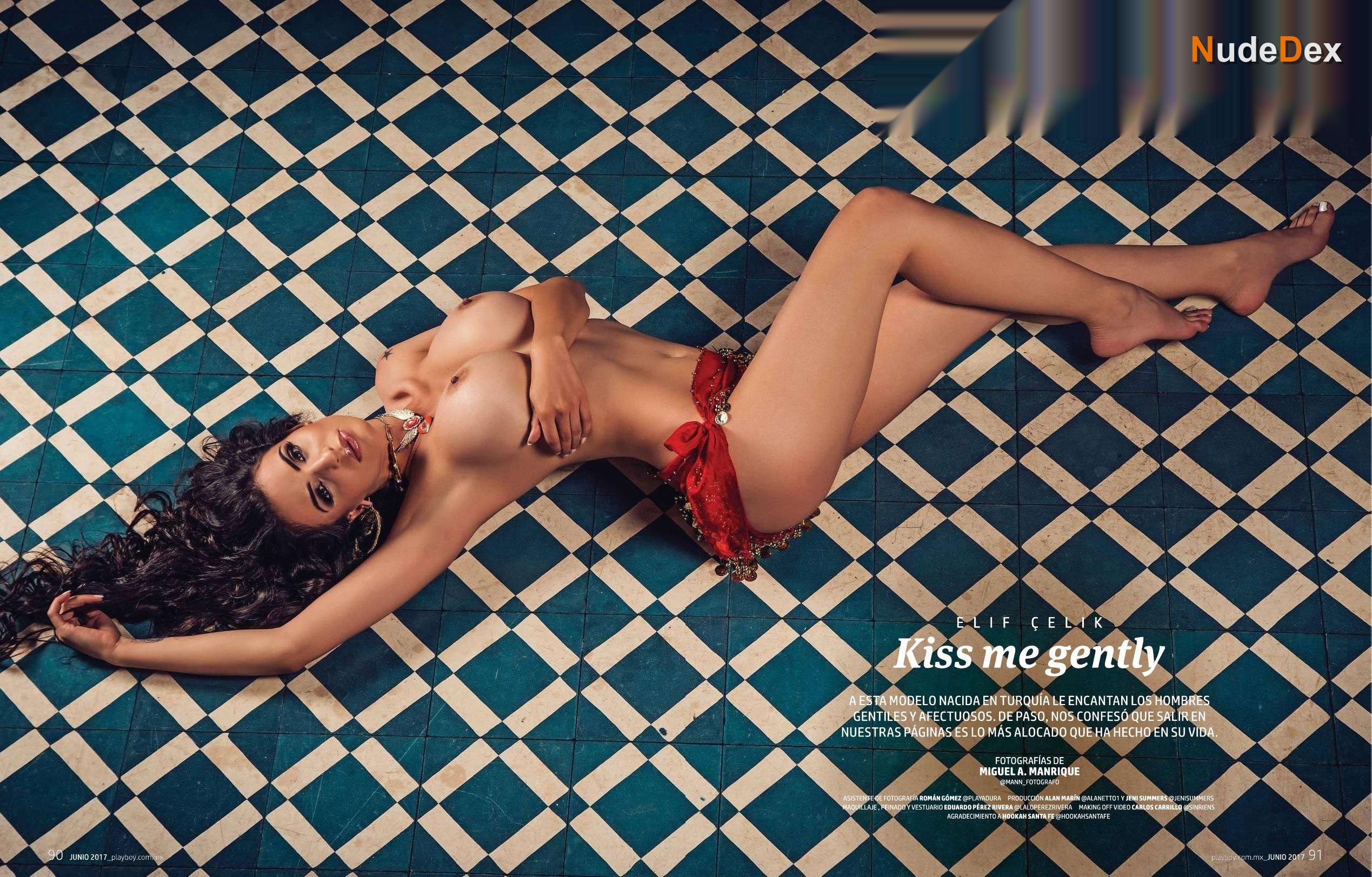 Elif Celik in Playboy Magazine Mexico, photo 9
