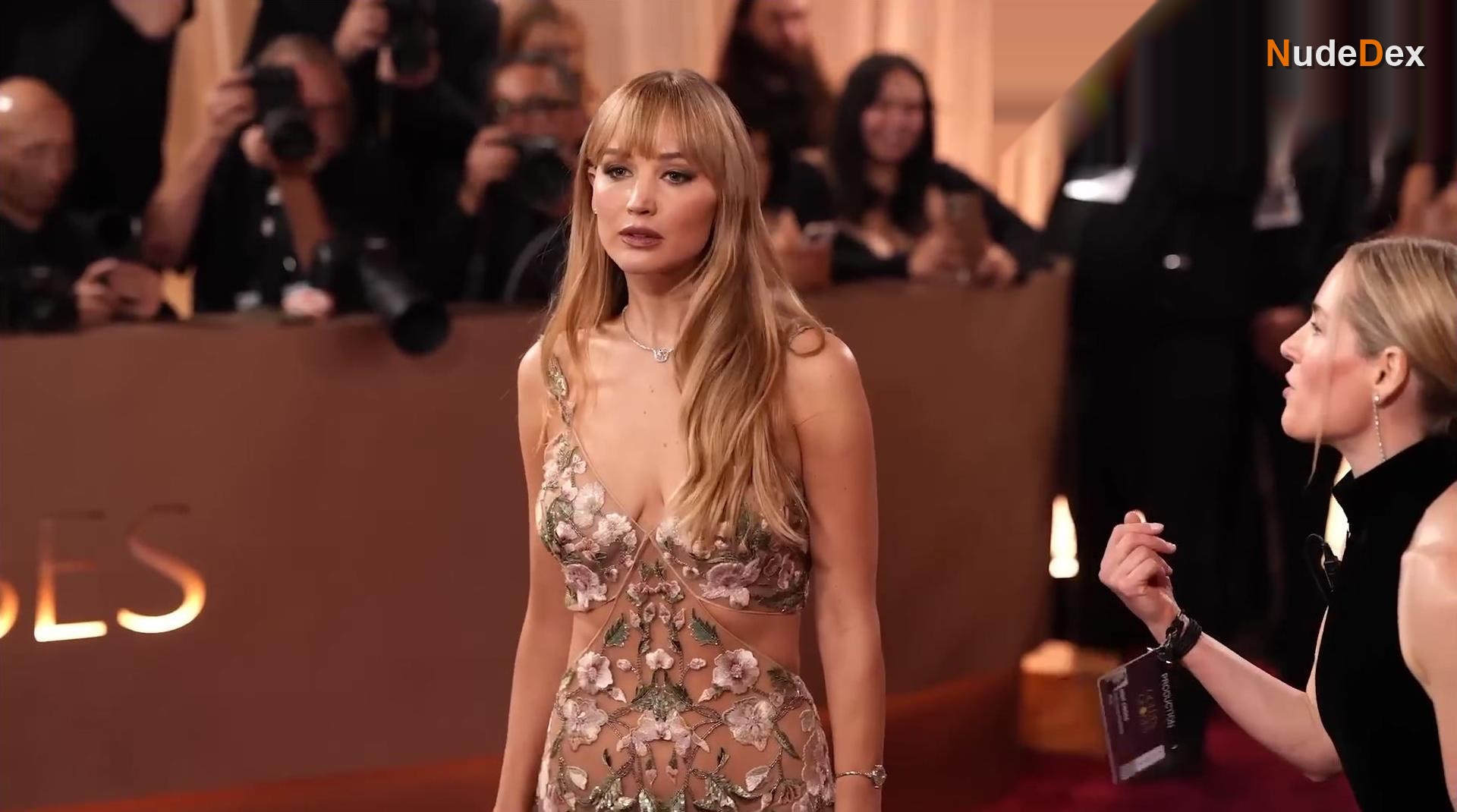 Jennifer Lawrence in The Golden Globe Awards, photo 1