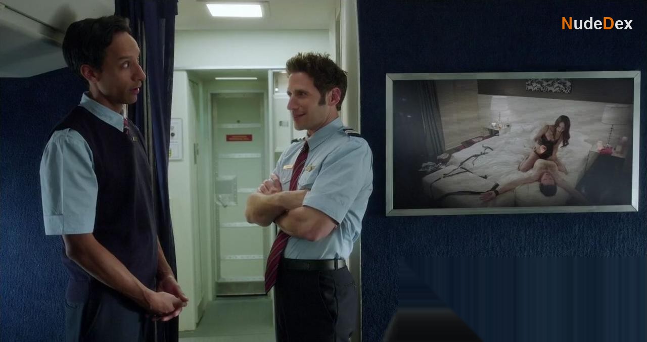 Jessica Lowndes in Larry Gaye Renegade Male Flight Attendant, photo 2