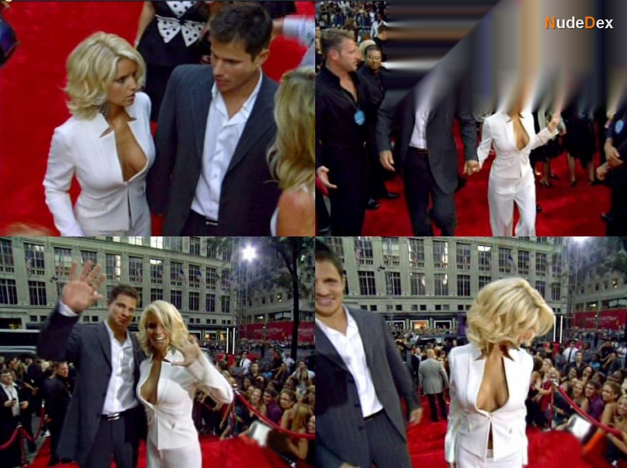 Jessica Simpson in Vh1 S 100 Greatest Red Carpet Moments, photo 2