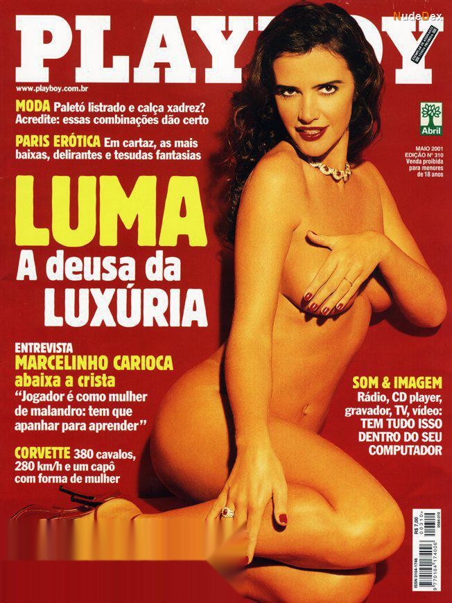 Luma De Oliveira in Playboy Magazine Brasil, photo 11