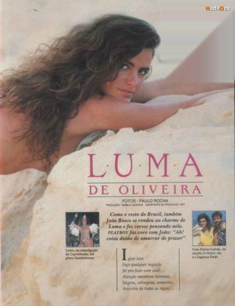 Luma De Oliveira in Playboy Magazine Brasil, photo 14