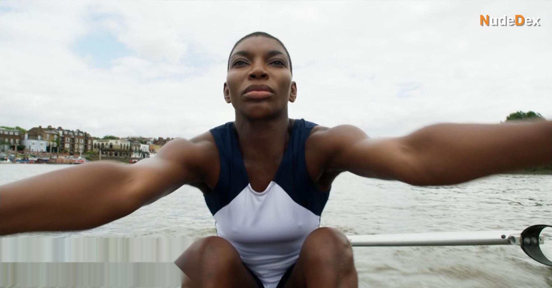 Michaela Coel in Black Earth Rising
