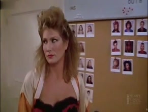 Vicki Frederick in Stewardess School